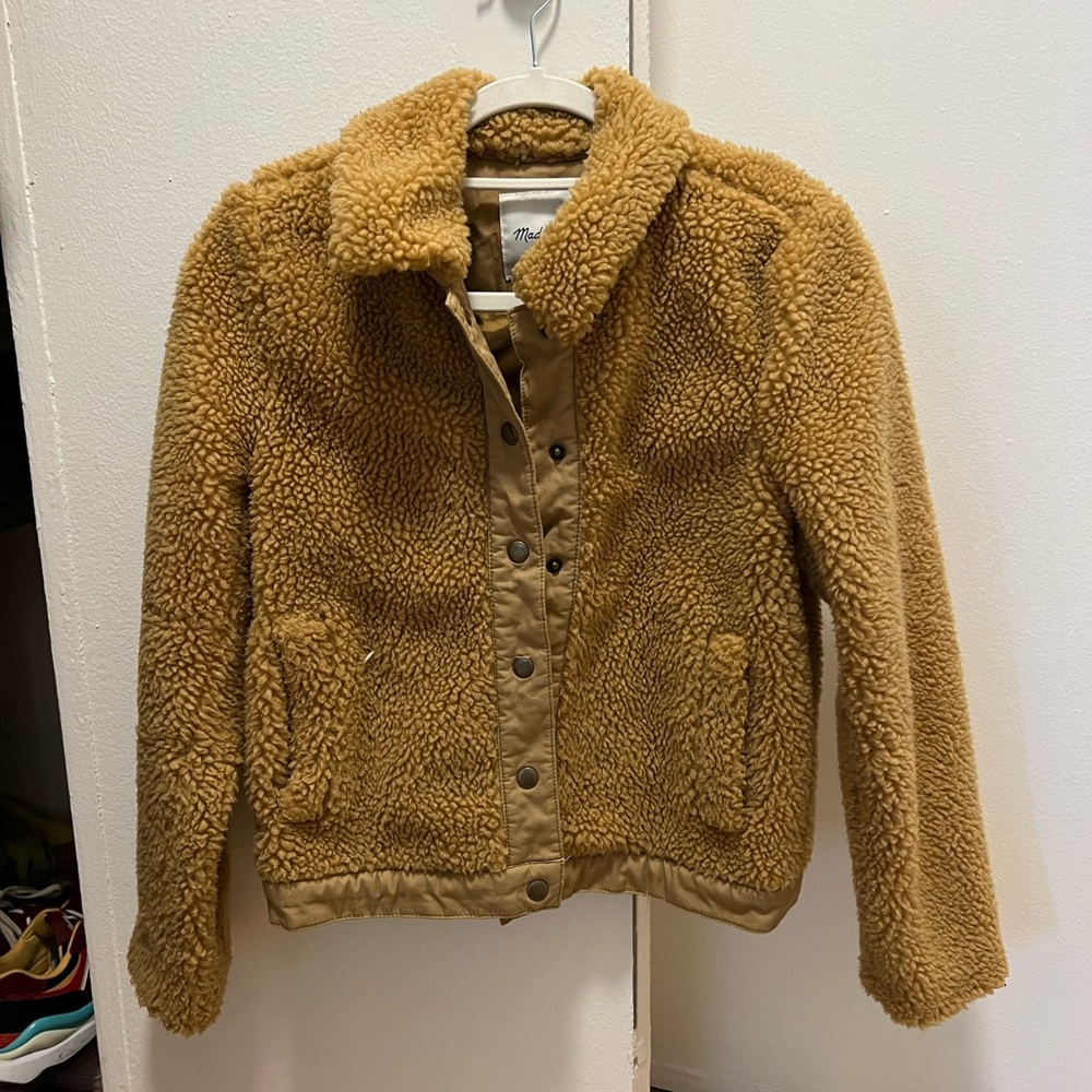 Teddy coat from Madewell